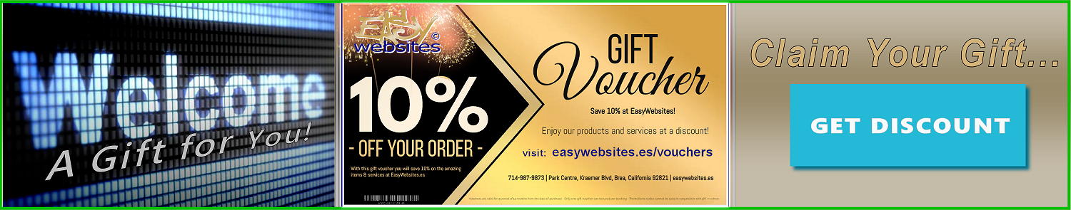 10% OFF First Order at EasyWebsites